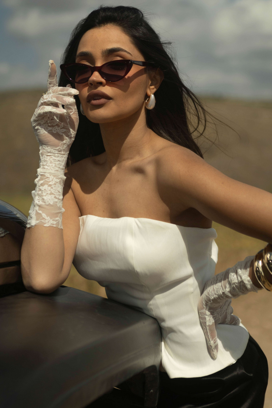 WHITE CORSET